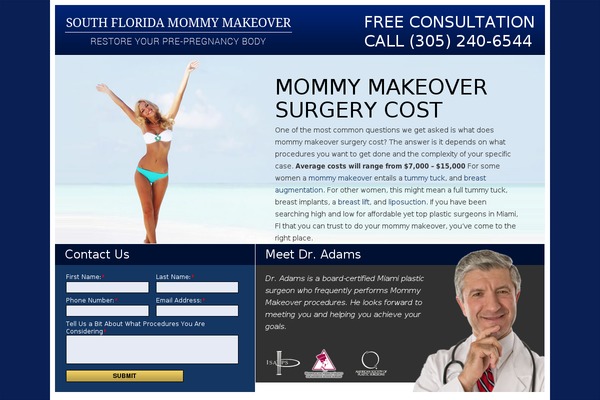 southfloridamommymakeover.com site used Mommy