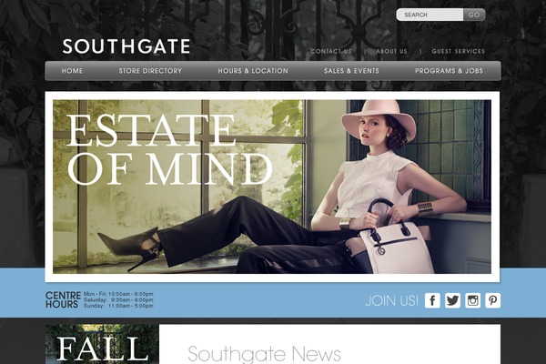 southgate theme websites examples