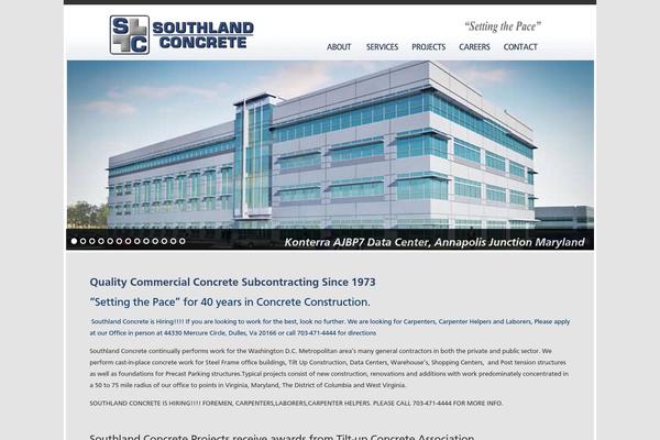southlandconcrete.com site used Southlandconcrete