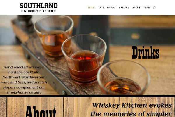 Southland WordPress theme, websites list used Southland theme Southland theme websites examples