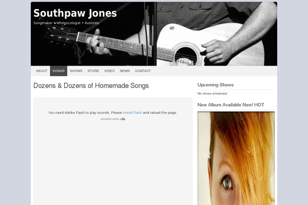 southpawjones.com site used Gridsby_pro