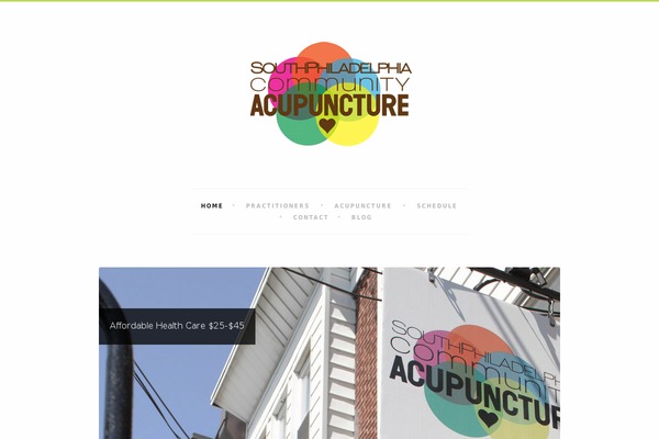 southphillyacupuncture.com site used Writer