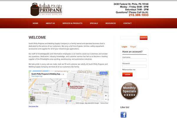 southphillypropane.com site used Theme1397