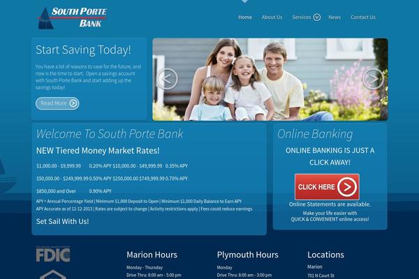 southportebank.com site used Metropolis