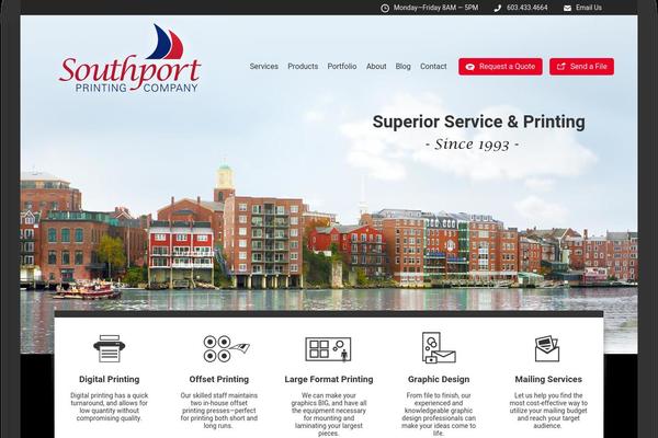 southportprinting.com site used Southport