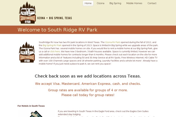 southridgervpark.com site used Sr-rv-park