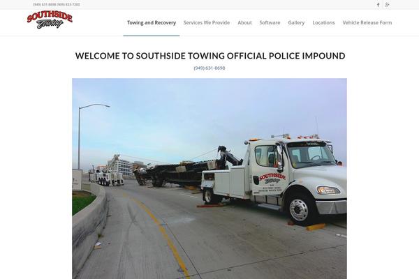 Enfold theme site design template sample