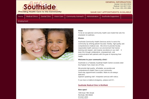 southsidechs.org site used Southsidechs