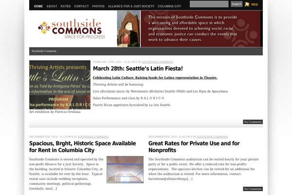 southsidecommons.org site used Vina