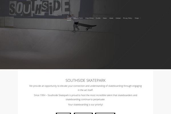 Salient theme site design template sample