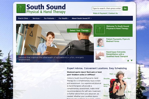 Headway theme site design template sample