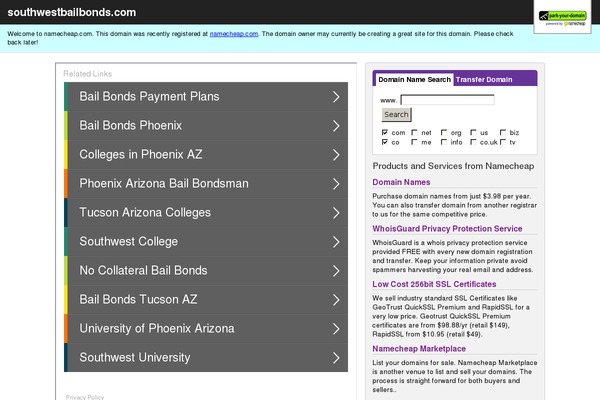 southwestbailbonds.com site used Simpleopro