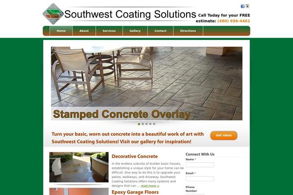 Contract theme site design template sample