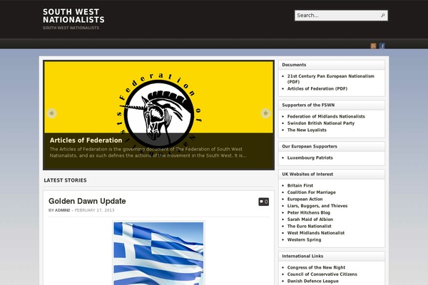 southwestnationalists.org.uk site used Zyml-arras-theme-23c036a