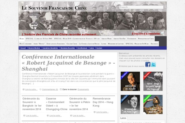 souvenir-francais-asie.com site used Newsworthy
