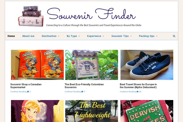 souvenirfinder.com site used Mediavine-trellis