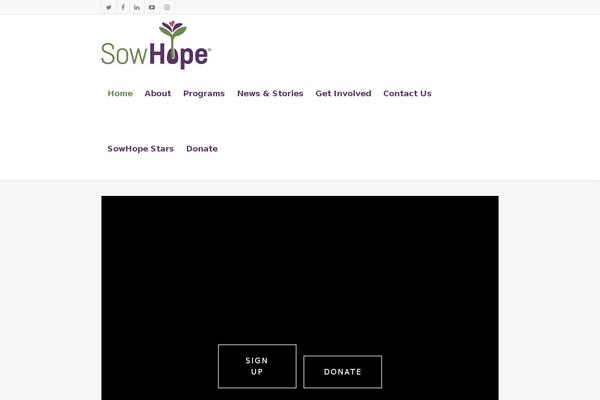 Salient theme site design template sample