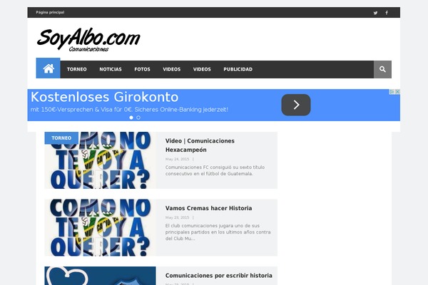 Gonzo theme site design template sample