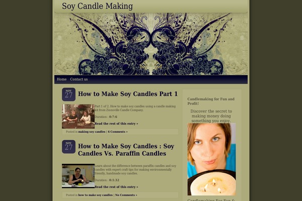 soycandlemakingblog.com site used Trendy-10