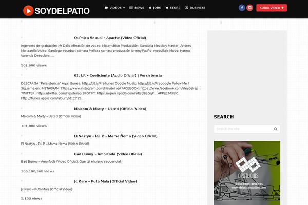 soydelpatio.net site used Soydelpatio