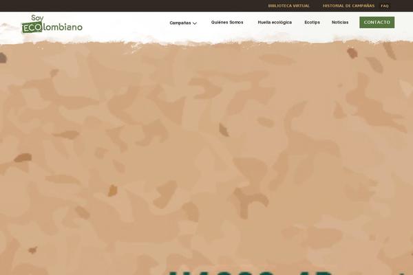 soyecolombiano.com site used Colombiano