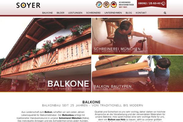 soyer theme websites examples