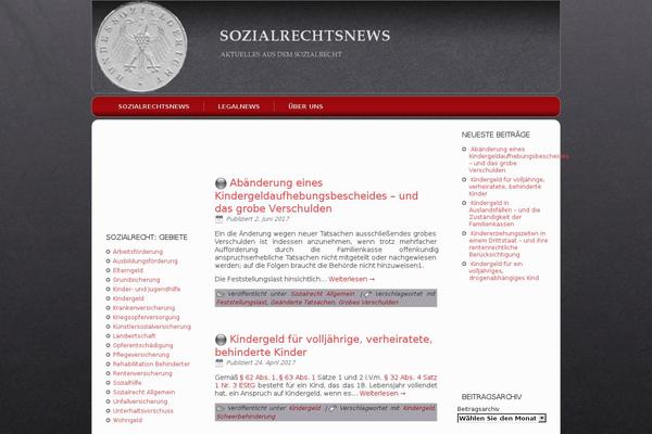 sozialrechtsnews.de site used Sozialrechtsnews