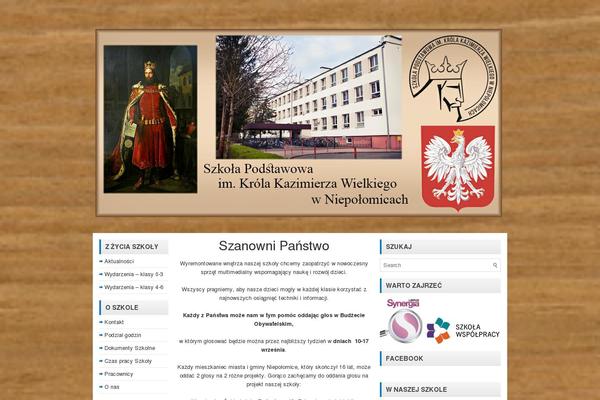 sp-niepolomice.pl site used Educationtime