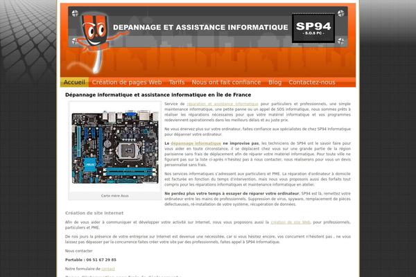 sp94-depannage-informatique.com site used Wpsp9432fr