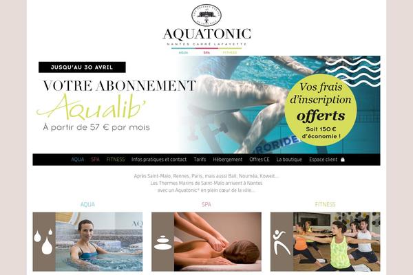 aquatonic-nantes-2015 theme websites examples