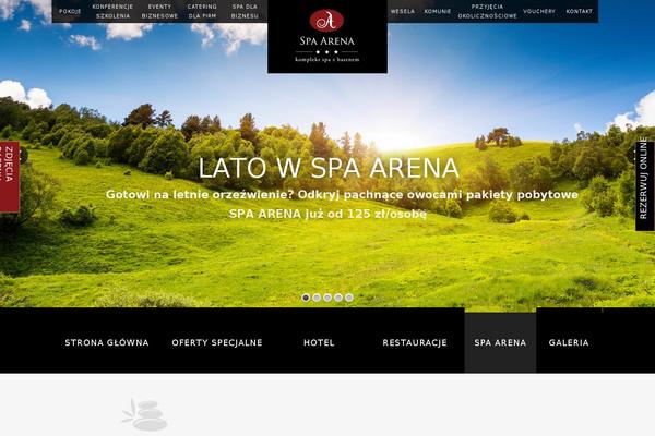 spaarena.pl site used Luxury-ts