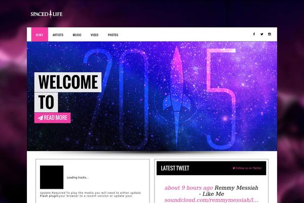 IronBand theme site design template sample