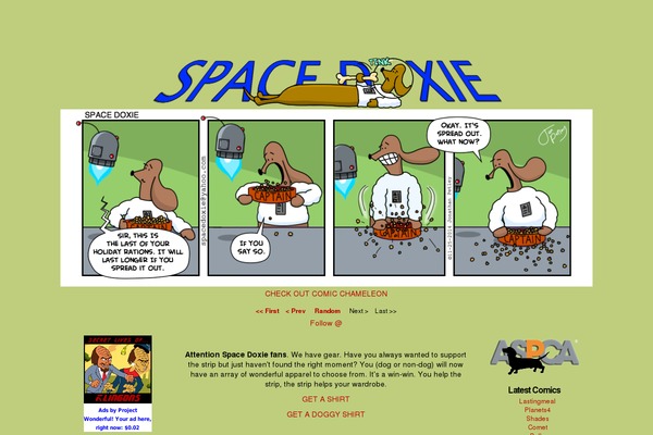 ComicPress theme site design template sample