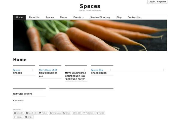 Colinear theme site design template sample