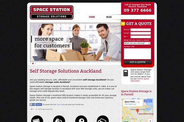 spacestationstorage.co.nz site used Spacestationstorage