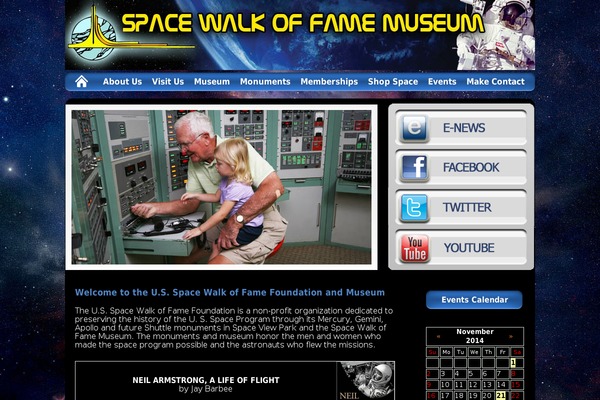 spacewalkoffame.com site used Swof