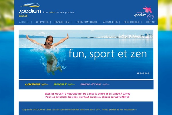 spadium-salles.fr site used Spadium