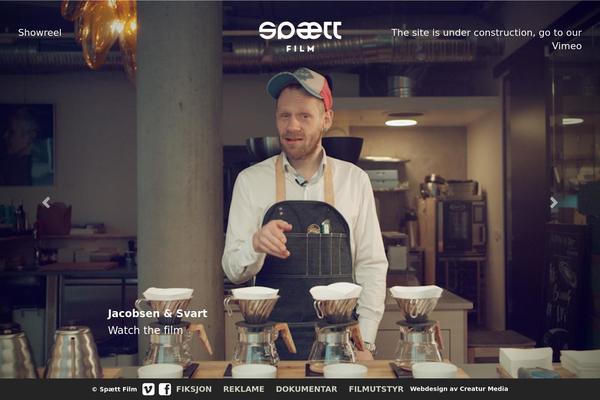 spaett.no site used Spaettmedia