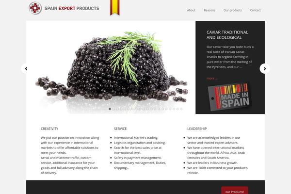 spainexportproducts.com site used Export-import-spain