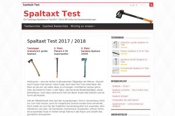 spaltaxt-test.com site used Spaltaxttest