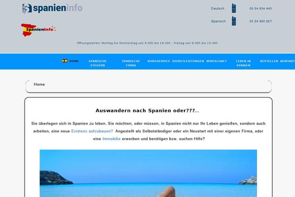 spanieninfo.biz site used Spanieninfo