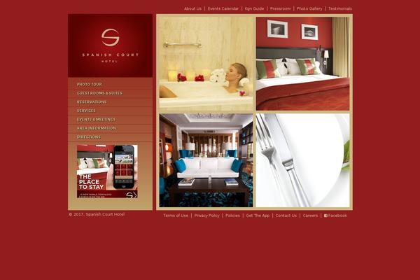 spanishcourthotel.com site used Spain