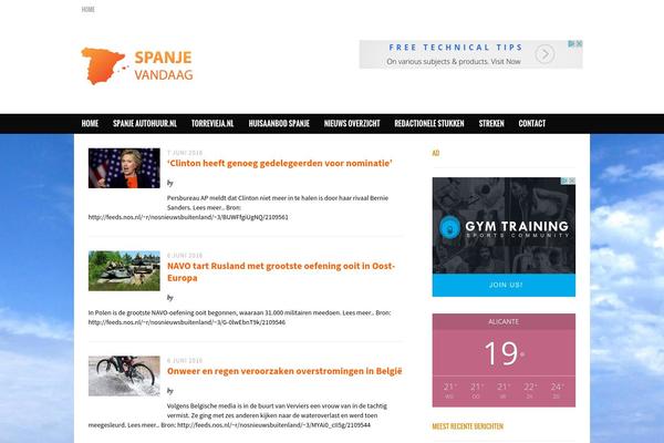 spanjevandaag.nl site used Periodic