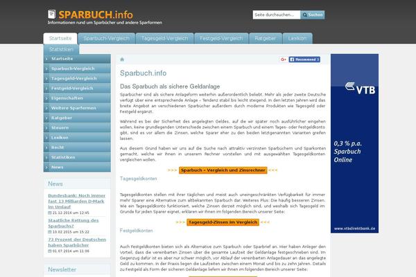 sparbuch.info site used Sparbuch