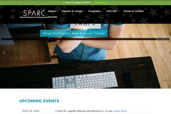 sparconline.org site used Divi2.6