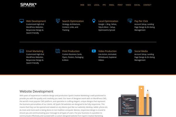 Site using Go_portfolio plugin