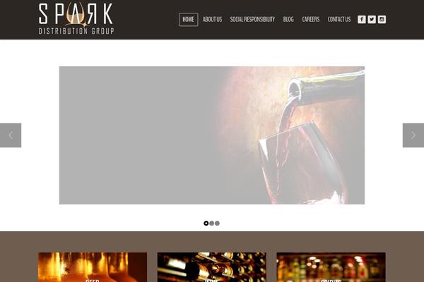 Growler theme site design template sample