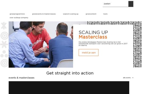 sparkeducation.nl site used Scaleup
