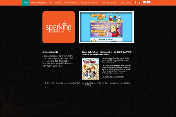 sparkingdesign.com site used Genesis-starter-sparking