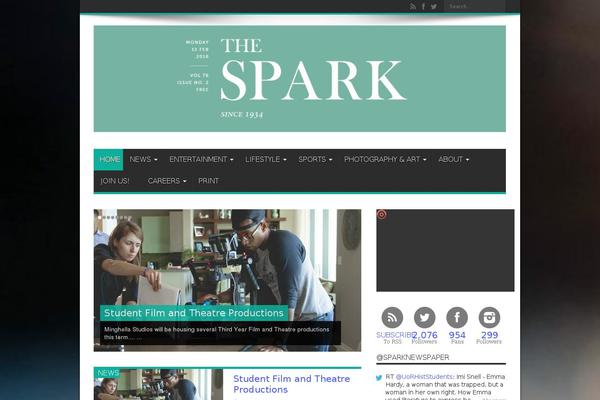 sparknewspaper.co.uk site used Jarida